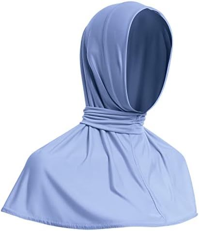 İslami türban Başörtüsü Snap Kadınlar için Raptiye Nefes Başörtüsü İslam Başörtüsü İslam Elastik Başörtüsü Kap