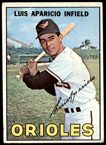 1967 Topps 60 Luis Aparicio Baltimore Orioles (Beyzbol Kartı) İYİ Orioles