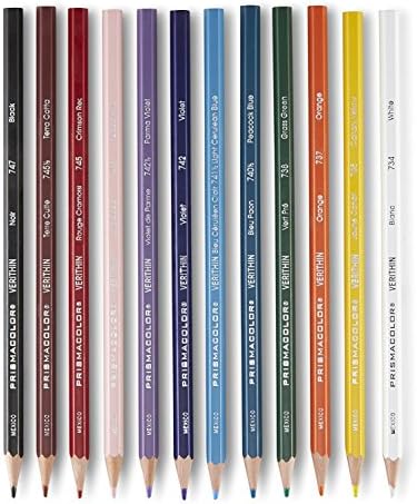 Prismacolor Premier Verithin Renkli Kalemler, Kalemtıraşlı 36'lı Paket