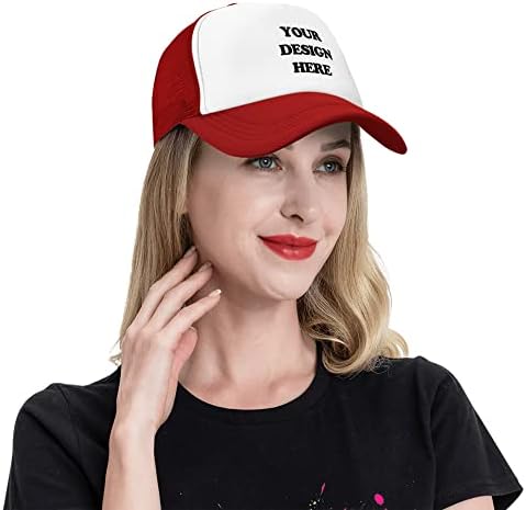 Özel Şapkalar Kendi Tasarımınızı Yapın, Erkekler Kadınlar için Özel Kamyon Şoförü Şapkası, Kendi Özelleştirilmiş
