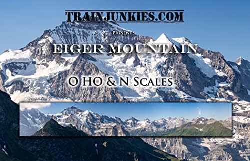 Eiger Dağları Model Demiryolu Zemini (O Ölçeği)