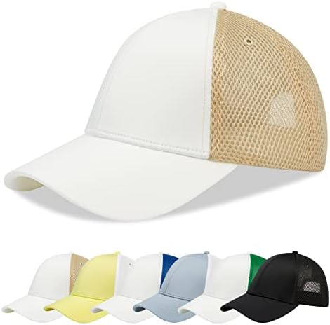 zowya Sıkı şoför şapkası Örgü beyzbol şapkası Ayarlanabilir Snapback Kapatma Şapka Erkekler Kadınlar için Rahat Nefes