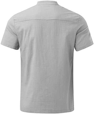 Uzun Retro T Katı Bluz erkek Baggy Pamuk Cep Gömlek Karışımı Üstleri Kollu erkek Bluz Erkek T Shirt