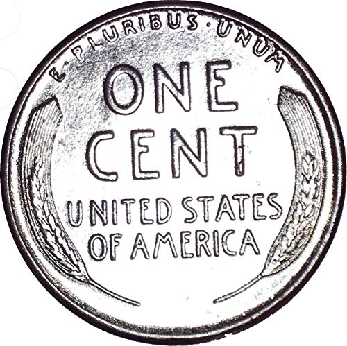 1943 Çelik Lincoln Buğday Senti 1C Parlak Dolaşımsız