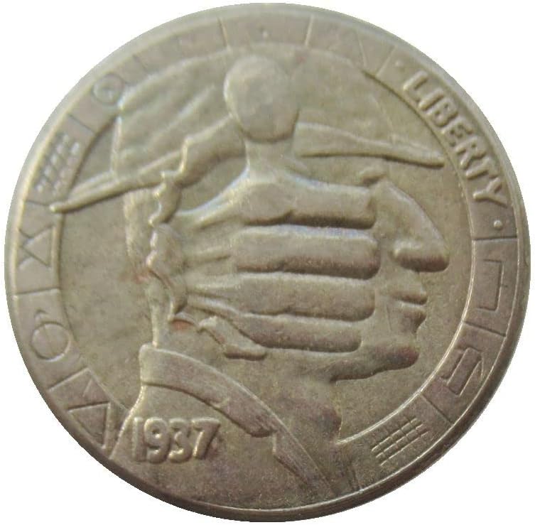 Gümüş Dolar Wanderer Sikke ABD Çoğaltma hatıra parası BU15
