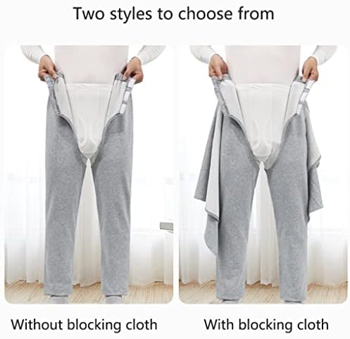 Ev Gözyaşı Hemşirelik Pantolon Açık Kasık Pantolon İnkontinans Bakım Pantolon Yatalak Sakatlık Felç Yaşlı Giyim (Renk: