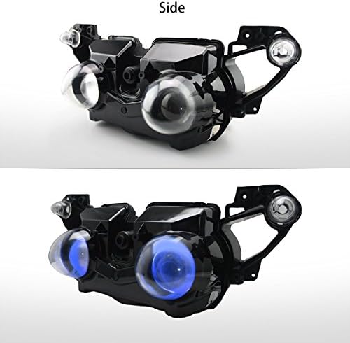KT LED far takımı için R1 2009-2011 Mavi Şeytan Göz