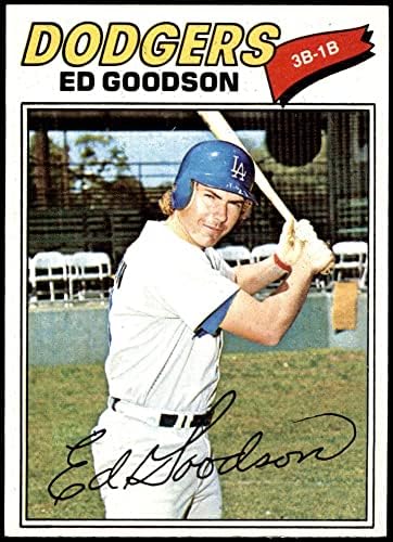 1977 Topps 584 Ed Goodson Los Angeles Dodgers (Beyzbol Kartı) NM Dodgers