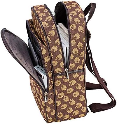 Signare Goblen sırt çantası çanta Kadınlar için bilgisayar sırt çantası okul çantalarını ile kadınlar için Jane Austen'in