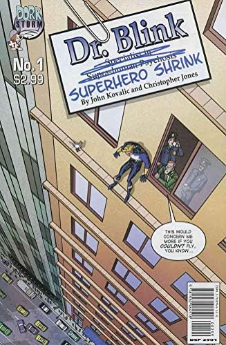 Dr. Blink: Süper Kahraman Küçültme 1 VF / NM; Salak Fırtına çizgi romanı
