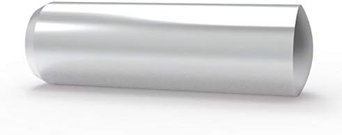 FixtureDisplays ® Standart Dübel Pimi-Metrik M16 X 70 Düz Alaşımlı Çelik +0,007 ila + 0,012 mm Tolerans Hafifçe Yağlanmış