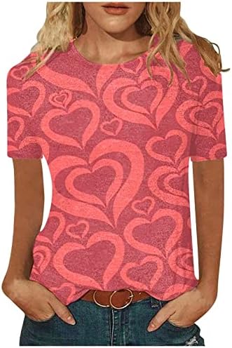 Kısa Kollu 2023 Giyim Moda Pamuk Ekip Boyun Grafik Salonu Bluz Tshirt Kızlar için Bluz Yaz Sonbahar Bayan 15 15