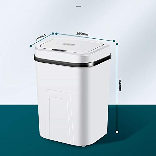 BDYLSF 15L Akıllı İndüksiyon çöp tenekesi Sensörü Büyük Otomatik çöp kutusu Ev Akıllı Elektrikli Çöp Banyo Mutfak