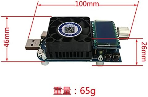 ZYM119 Sabit Akım Elektronik Yük USB Tip C QC2. 0/3. 0 AFC FCP Tetikleyicileri pil test cihazı Deşarj Kapasitesi