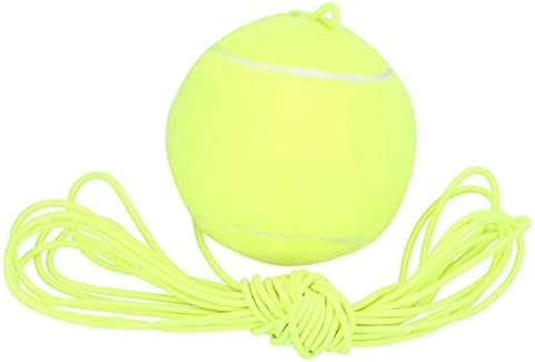 Shanrya Elastik Halat Tenis Topu, Dize ile Tenis Eğitim Topu Tenis Topu Eğitim Aracı Tenis Topları Yeni Başlayanlar