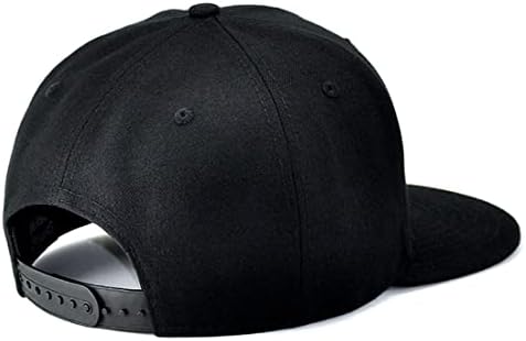 Düz Fatura Şapka Erkekler için Bayan Siyah Beyzbol Kapaklar Erkek Snapback Şapka Düz Ağız Snap Sırt Çantası Şapka