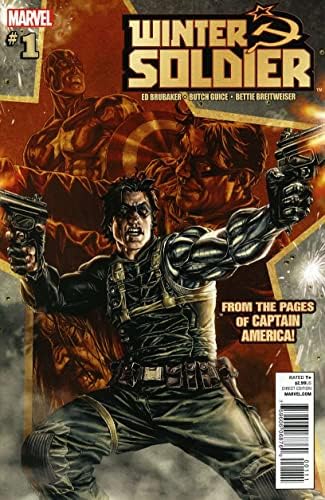 Kış Askeri 1 VF / NM ; Marvel çizgi romanı / Ed Brubaker 1. baskı