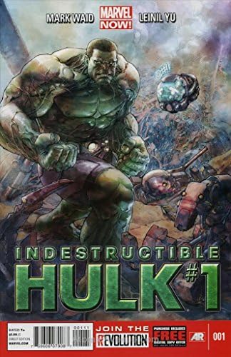 Yıkılmaz Hulk 1 VF / NM; Marvel çizgi romanı / Mark Waid