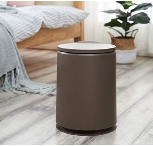 HJRD çöp kutusu, Kapalı Çöp Kutuları Yaratıcı Flip çöp tenekesi Ev Banyo Oturma Odası Mutfak Yatak Odası Çöp saklama