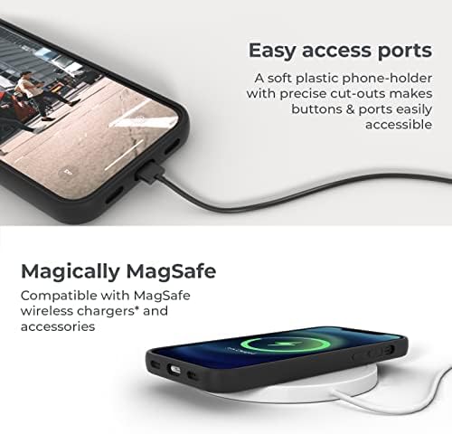 Yılan Kovanı Metro Deri Kılıf Apple iPhone 13 Pro Max || Standlı Gerçek Deri Telefon Kılıfı / / Hakiki Deri ve MagSafe