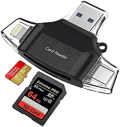 BoxWave Akıllı Gadget ile Uyumlu ASUS VivoBook 17X (K1703) - AllReader USB kart okuyucu, microSD kart okuyucu SD