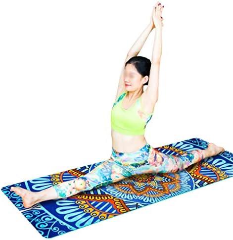 EODNSOFN TPE yoga matı Çabuk Kuruyan Baskılı Yoga Halı Vücut Geliştirme Fitness Jimnastik Zayıflama Ve Paspaslar