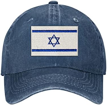İsrail Şapka İşlemeli İsrail Bayrağı Beyzbol Kapaklar Erkekler Kadınlar için İsrailliler Süslemeleri