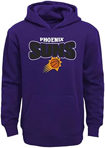 Outerstuff Phoenix Suns Gençlik Boyutu Taslak Seçim Logo Kazak Polar Hoodie