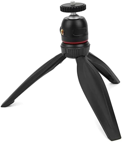 Masaüstü Tripod Küçük kamera tripodu El Standı Döndürme Kafası ile 360 Derece, Taşınabilir Kompakt Vlog Seyahat Selfie