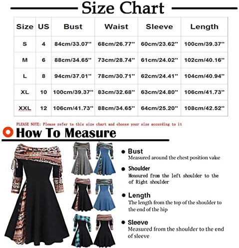 TWGONE Uzun Kollu Elbiseler Kadınlar için 2023 Soğuk tek omuzlu elbise A-line Kokteyl Tatil Parti Flare Elbise