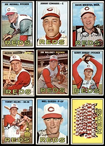 1967 Topps Cincinnati Kırmızıları Takım Setine Yakın Cincinnati Kırmızıları (Set) İYİ Kırmızılar