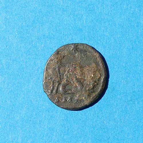 BU Roma imparatoru Büyük Konstantin MS 306-337, Dişi Kurt Romulus ve Remus Şehri Hatıra 2. Sikke Çok iyi