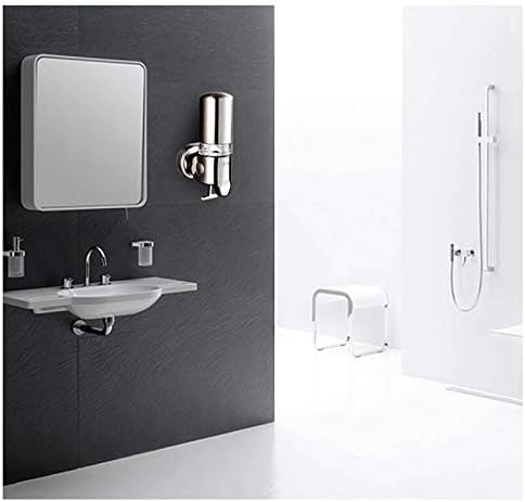 OMIDM losyon dispenseri Paslanmaz Çelik Duvara Monte Pompa, Şampuan ve Sabunluk, banyo tezgahı, Tuvalet Banyo losyon