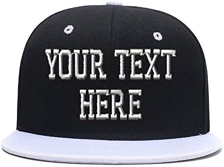 Özel İşlemeli Hip-Hop Şapka Kişiselleştirilmiş Ayarlanabilir Hip-Hop Şapka Metninizi Ekleyin