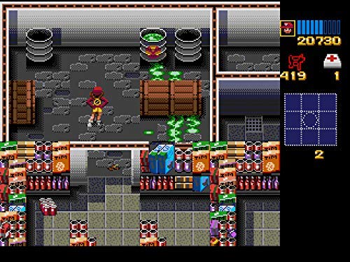Zombiler Komşularımı Yedi (Sega Genesis) - Üreme Video Oyunu Kartuşu