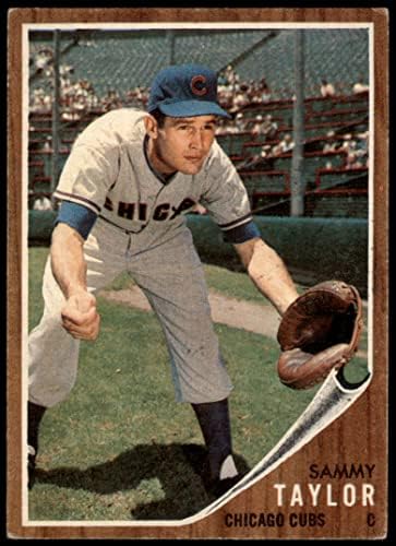 1962 Topps 274 Sammy Taylor Chicago Cubs (Beyzbol Kartı) İYİ Yavrular