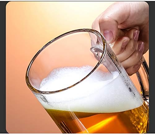 Kupalar bira bardakları bira kulplu kupa Dev Su Bardağı Serin bira bardakları Bira Içecekler Suyu 1000 ml / 34 oz