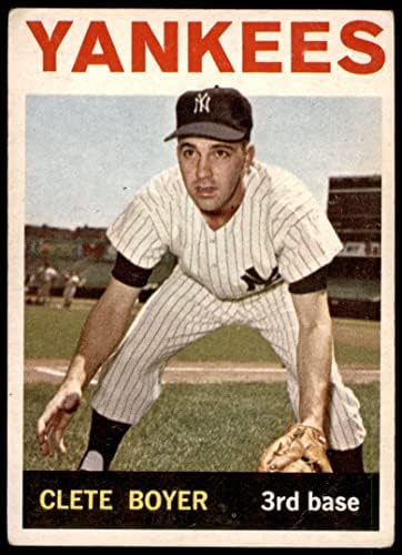 1964 Topps 69 Clete Boyer New York Yankees (Beyzbol Kartı) İYİ Yankees
