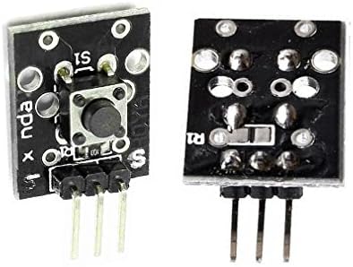 Mixse KY-004 Düğme anahtar modülü Arduino Ahududu UNO Starters için Uyumlu 2 adet