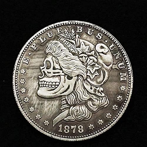 Çoğaltma hatıra parası Hong Kong Sikke İngiliz-Çin Ticaret Abd Doları hatıra parası Koleksiyonu Sihirli Sikke 1911-3