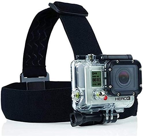 Navitech 8 in 1 Eylem Kamera Aksesuarı Combo Kiti ile Gri Kılıf ile Uyumlu AdventurePro Eylem Kamera