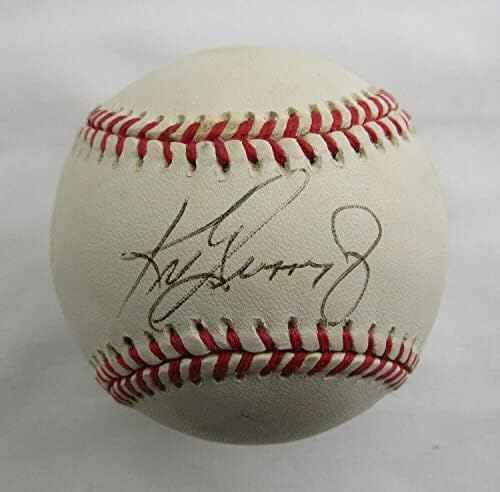Ken Griffey Jr İmzalı Otomatik İmza Rawlings Beyzbol JSA AC15610 - İmzalı Beyzbol Topları