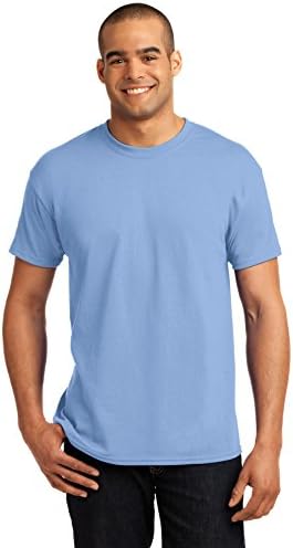 Hanes Erkek ComfortBlend EcoSmart Kısa Kollu Tişört (Üç Kişilik Paket)