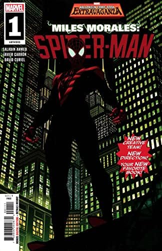 Miles Morales: Örümcek Adam 1 (5.) VF / NM ; Marvel çizgi roman / 241 Cadılar Bayramı Çizgi Roman Fantezisi