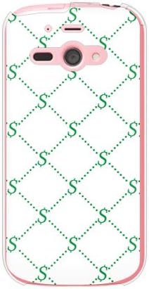 Ikinci Cilt S Monogram Beyaz x Yeşil (Açık) Tasarım ROTM / AQUOS Telefon SS 205SH / SoftBank SSH205-PCCL-202-Y352