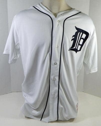 Detroit Tigers Daniel Fields 29 Oyunu Verilen Beyaz Forma 50 DP20676 - Oyun Kullanılmış MLB Formaları