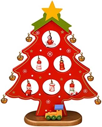 Dekoratif Aksan Ev Dekor için Yapay Noel Ağacı DIY Mini Noel Ağacı Masaüstü Dekorasyon Noel Süslemeleri (Yeşil, Bir