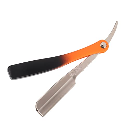 Saç Kesme Bıçağı Tutucu, Çinko Alaşımlı Manuel Taşınabilir Saç Bıçağı Tutucu Erkekler için Ev (Gümüş)