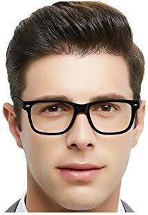 OCCI CHIARI Okuma Gözlükleri Erkekler Okuyucular Büyütme 0 1.0 1.25 1.75 2.0 2.25 2.75 3.0 3.5 4.0 5.0 6.0 (Siyah,1.75)