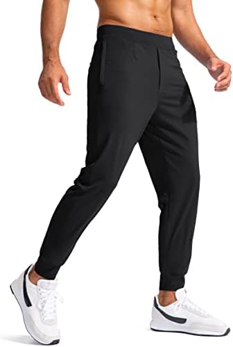 G Kademeli erkek Golf Joggers fermuarlı pantolon Cepler Streç Sweatpants Slim Fit eşofman altları Joggers Erkekler